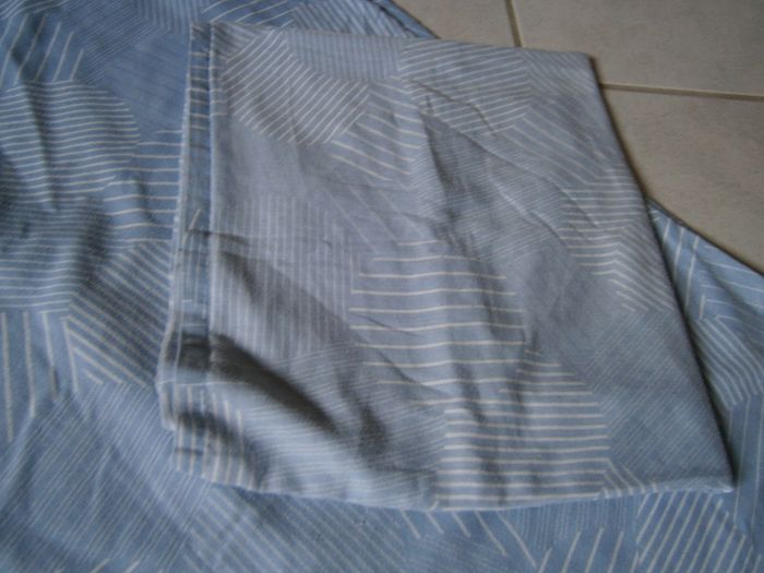 Parure de couette bleu ciel Lit 1 personne - photo numéro 4