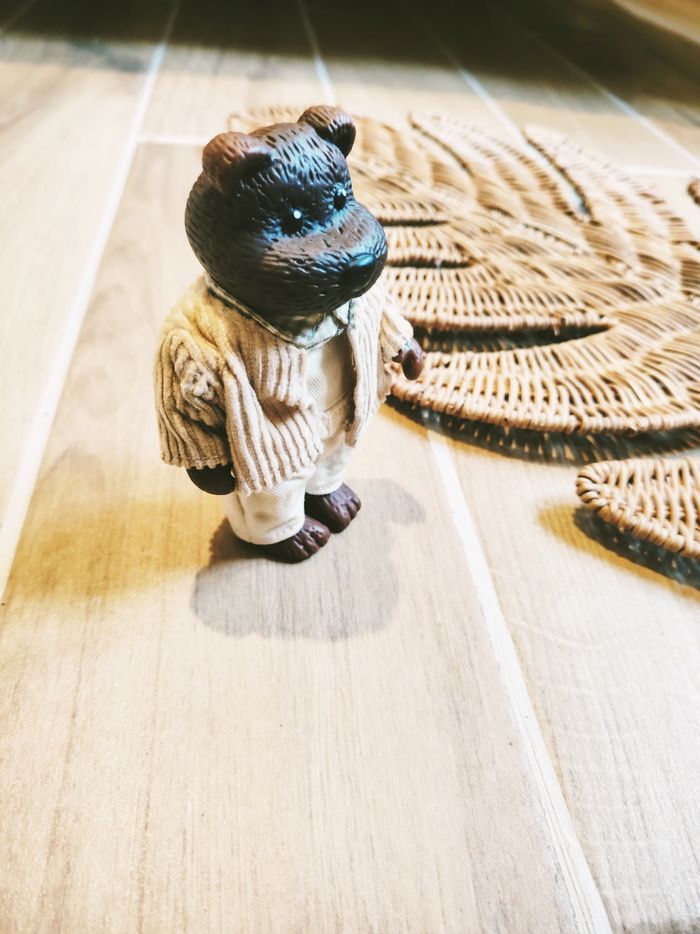 🐻Poupée petit ourson Les copains de la forêt marque Berchet - photo numéro 4