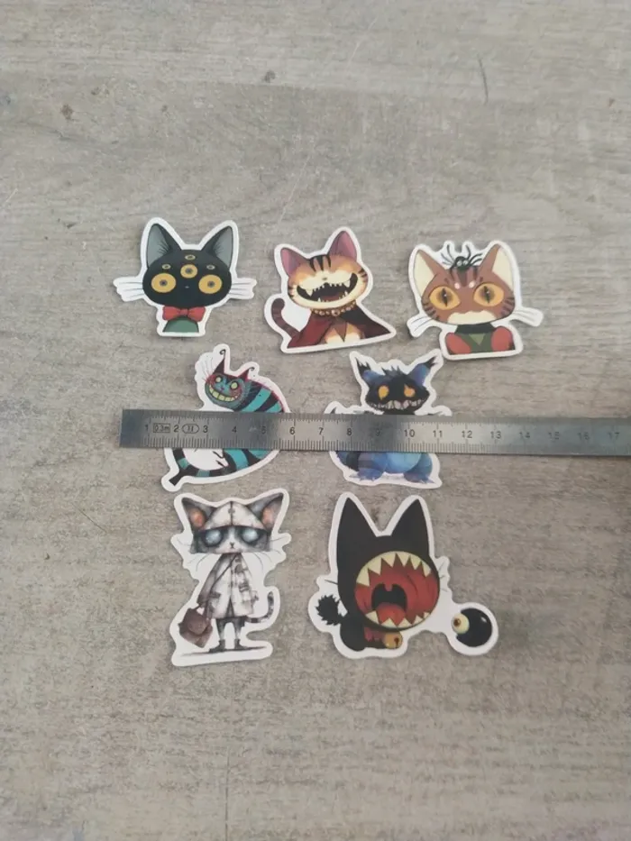 Lot de stickers chat (lot B) - photo numéro 7