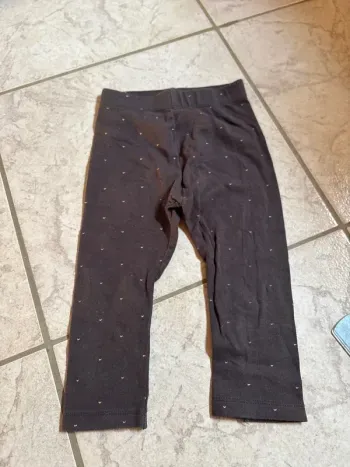 Legging avec motif petits cœurs