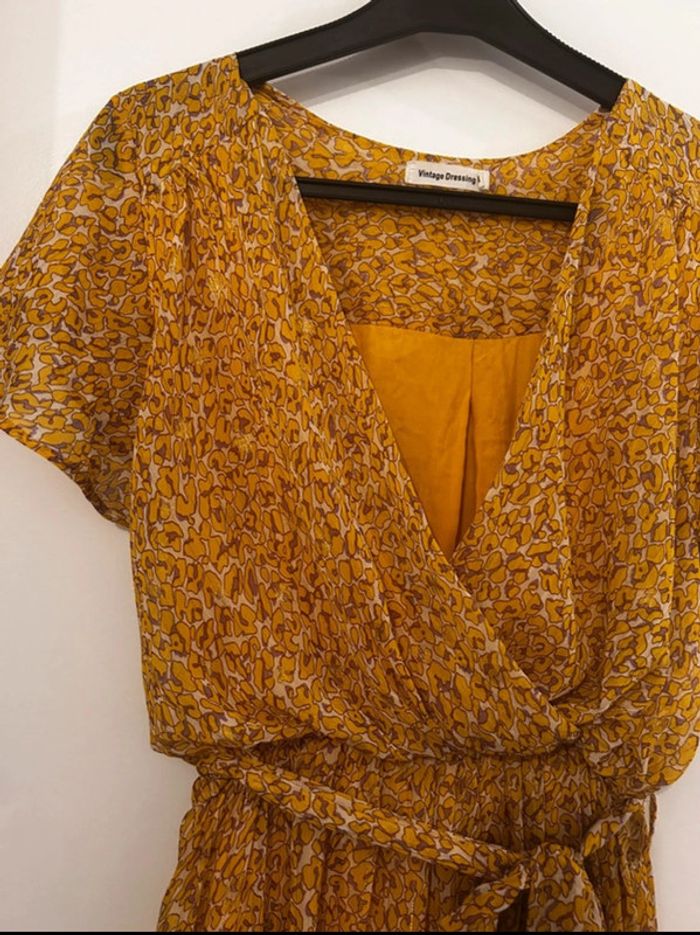 Robe longue vintage dressing taille S/M