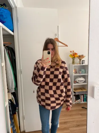 Sweat en polaire damier - Primark