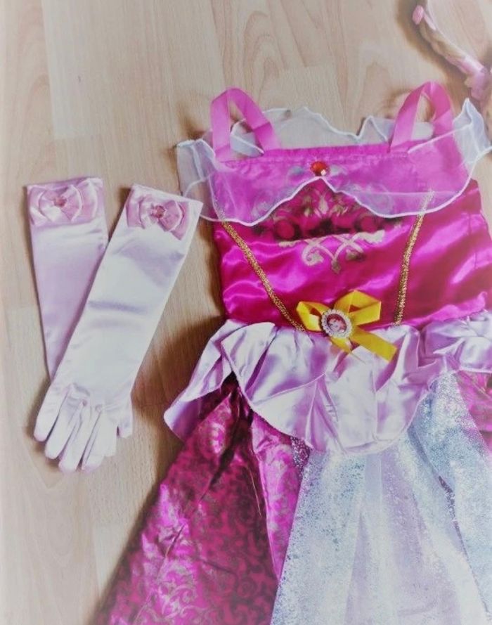 Déguisement Robe Princesse Rose et accessoires 4ans - photo numéro 3