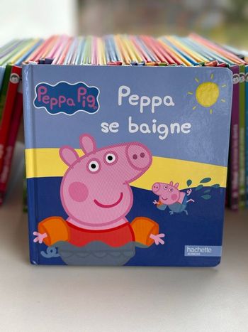 Livre peppa pig peppa se baigne 
