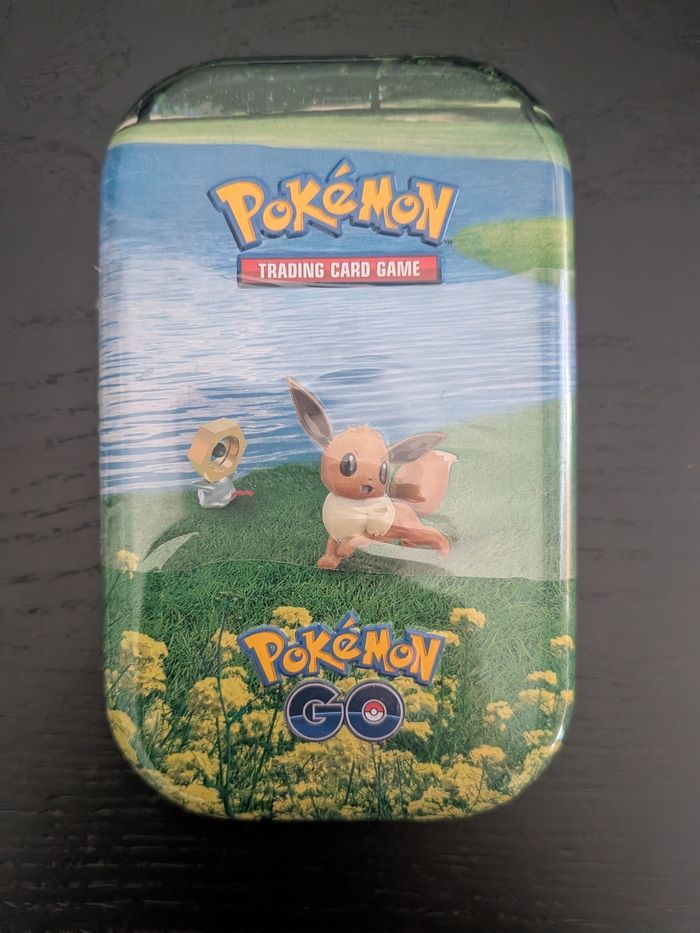 Pokémon mini tin 2 boosters Pokémon Go Evoli