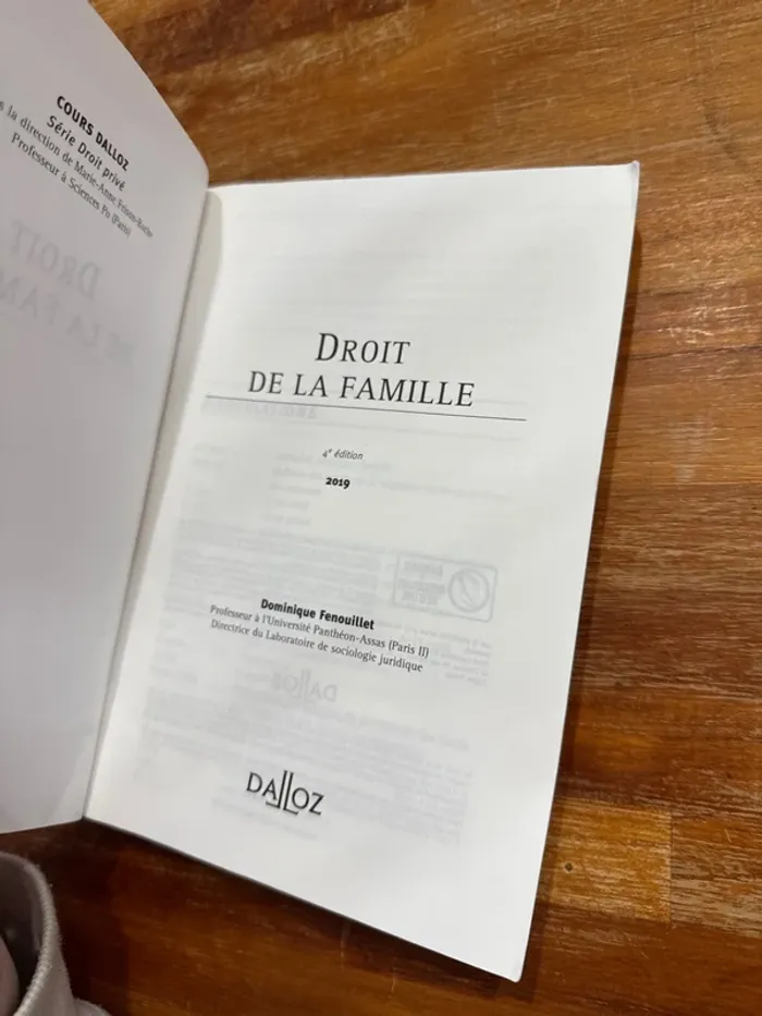 Livre droit de la famille - photo numéro 5