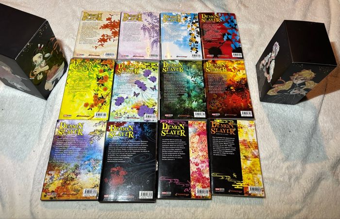 👹 Intégrale Manga Demon Slayer (Tomes 1 à 23) + 2 Coffrets Collector - photo numéro 2