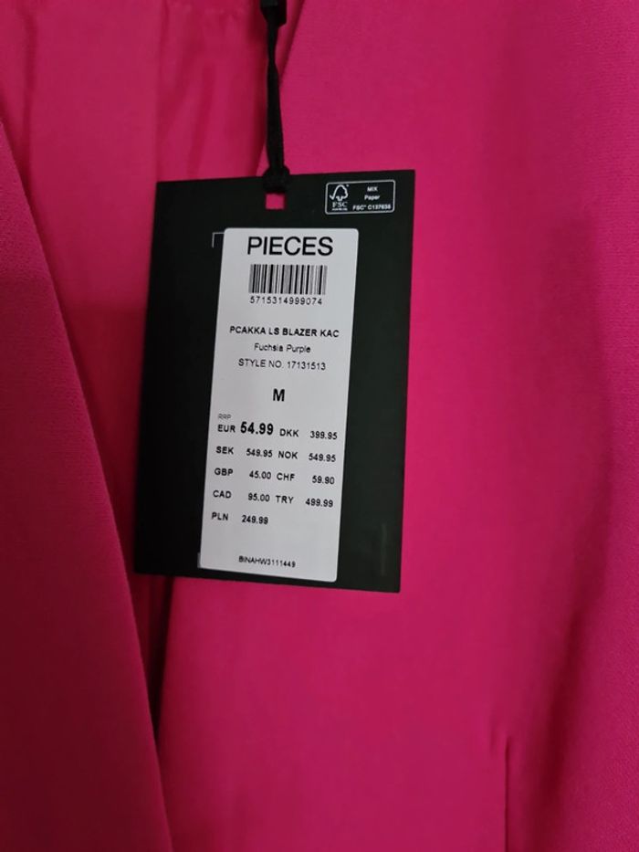 Veste blazer Pièces - photo numéro 2