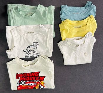 Lot tshirt/debardeur 