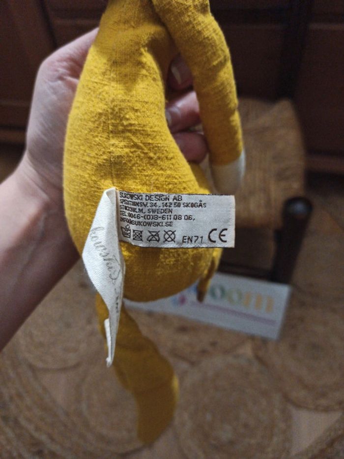 Peluche doudou Lion Bukowski tbe - photo numéro 4