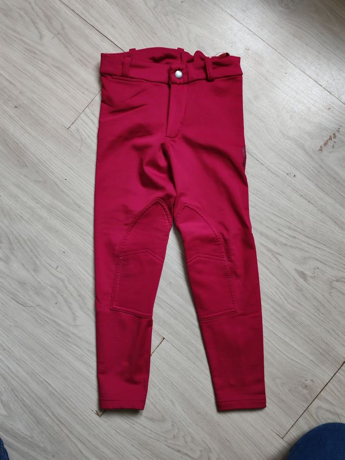 Pantalon d'équitation double polaire - 8ans - photo numéro 2
