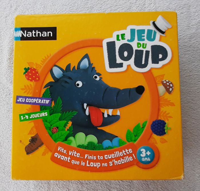 Le Jeu du Loup Nathan 2021 – Jeu coopératif enfant complet