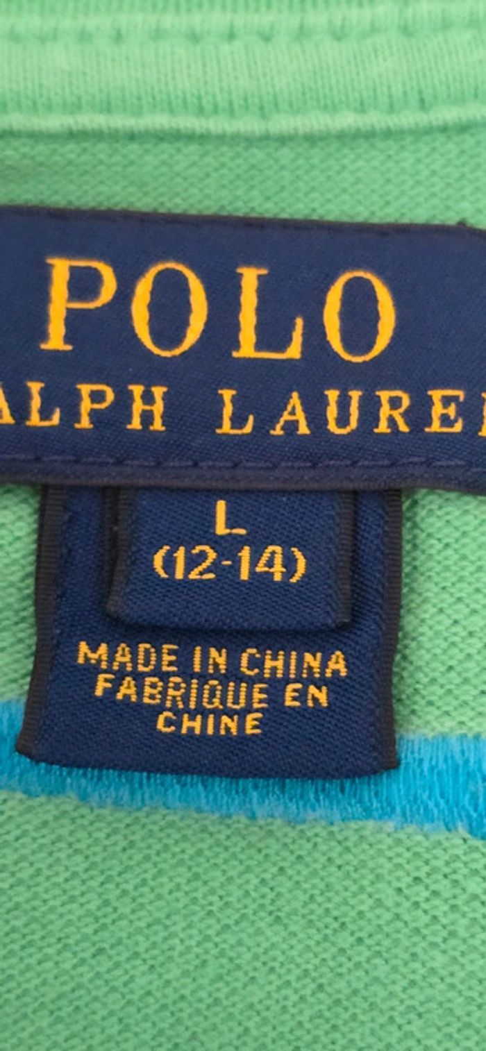 Polo Ralph Lauren Taille L 12-14 ans - photo numéro 3
