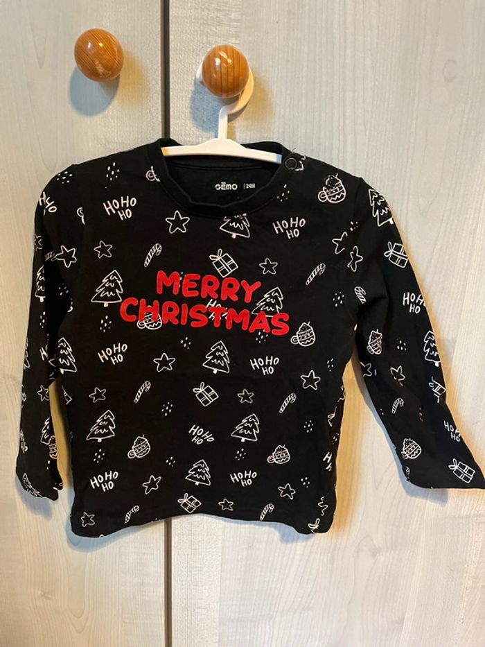 T-shirt manches longues Noël