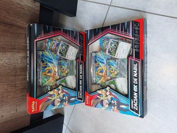 Carte Pokémon Lot 2 Coffret Zacian Ex de Nabil étincelles déferlantes, aventures ensemble Neuf