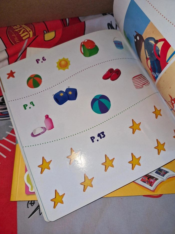 Mon cahier d activités ptit loup les vacances - photo numéro 4