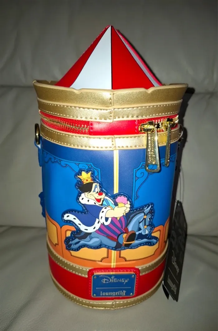 Sac bandoulière mickey taylor minnie mouse carrousel
loungefly disney - photo numéro 9