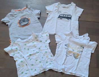 Lot de 4 t-shirts