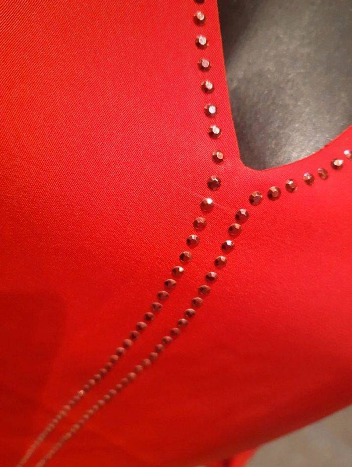 Les p'tites bombes blouse rouge T.38/40 - photo numéro 3