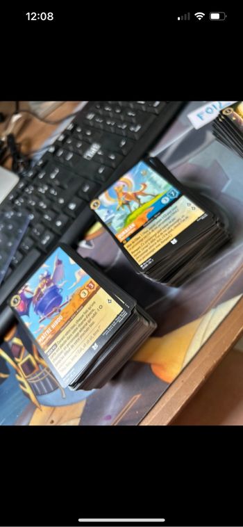 Lot 400 cartes Lorcana