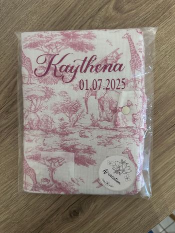 Protège carnet de santé 