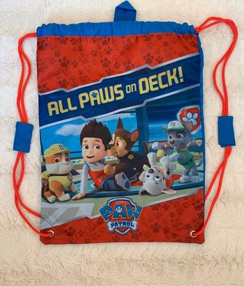 Sac Cordons Paw Patrol Nickelodeon très bon état