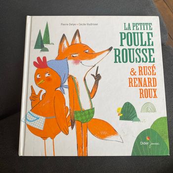 La petite poule rousse et rusé renard roux