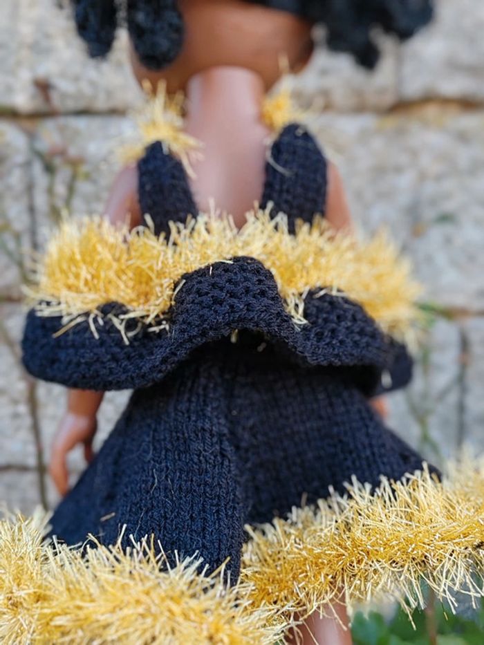 Robe de soirée pour poupée chérie corolle - photo numéro 8