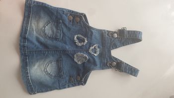 Robe salopette jean