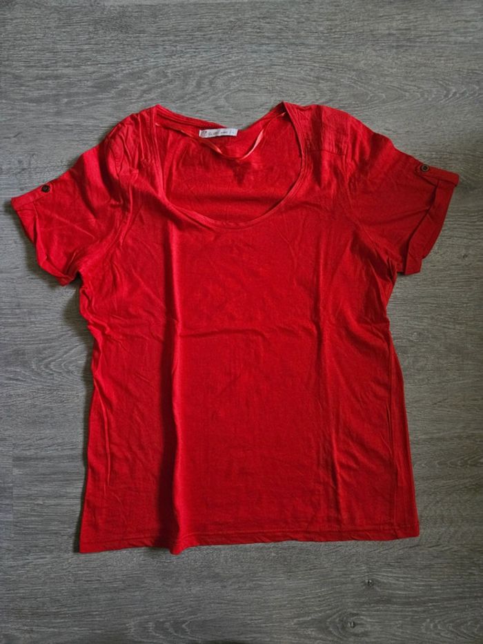 T-shirt femme manche courte taille L neuf