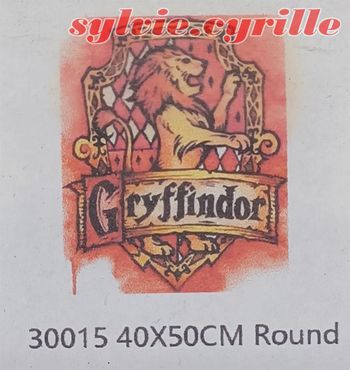 Diamond Painting 40×50 Harry Potter Gryffondor rond