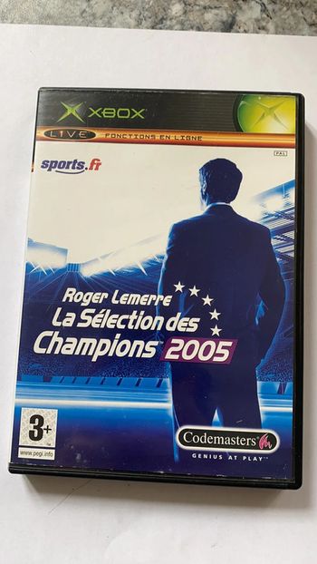 la sélection des champions 2005 xbox