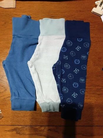 Lot 3 leggings Lupilu 3M