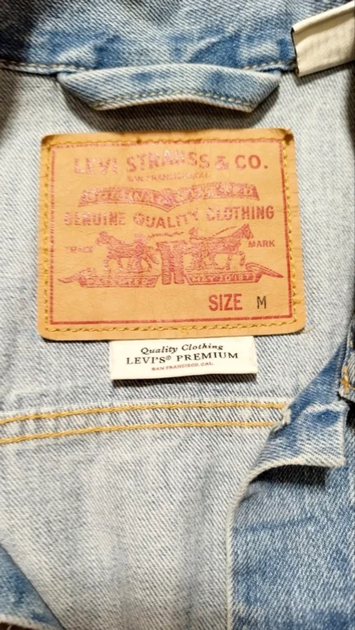 Veste Levi’s Premium Trucker Type III Taille M - photo numéro 8