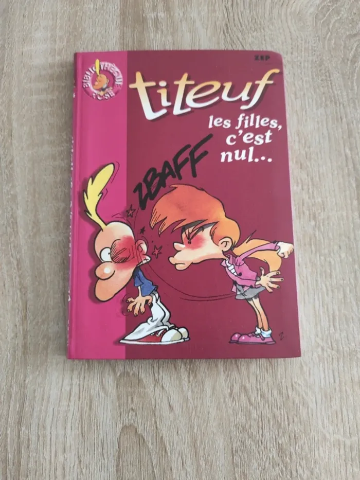 Livre enfant titeuf