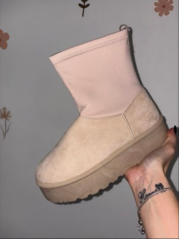 Bottine à plate-forme 