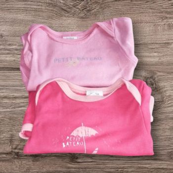 Lot 6 body manches longues 3 mois fille