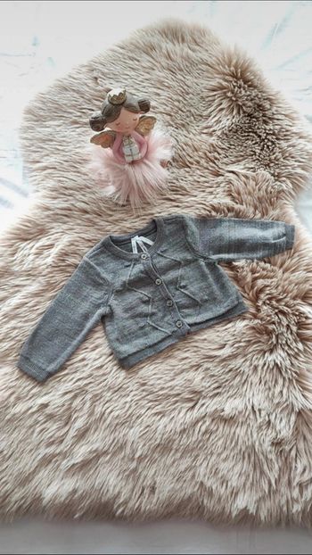 Gilet gris  orchestra  1 mois