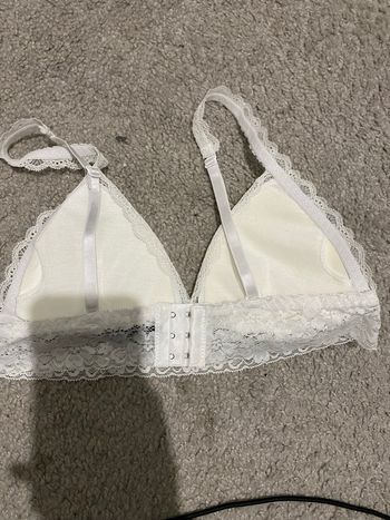 Soutien-gorge blanc dentelle
