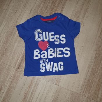 T-shirt guess neuf 0/3mois