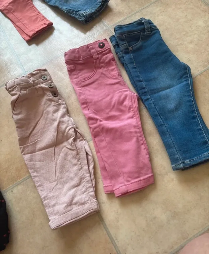 Lots pantalon 6 mois - photo numéro 2
