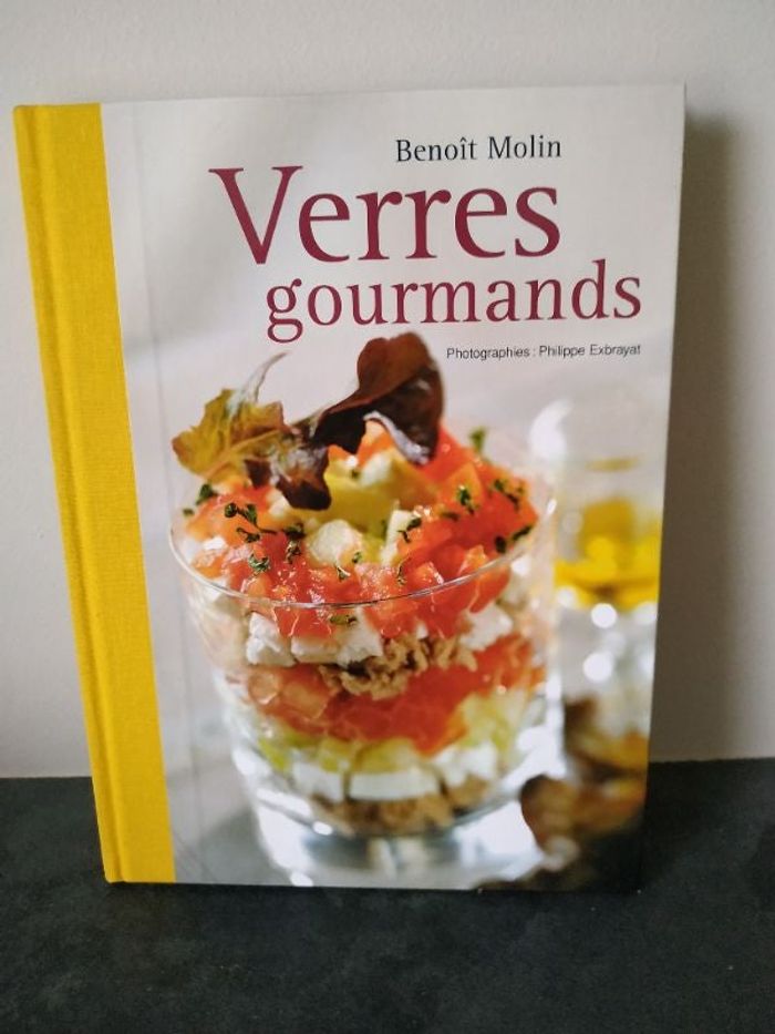 Livre de recettes verres gourmand verrine