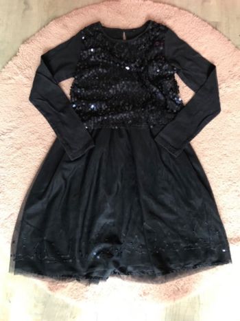 Robe à sequins et tulle