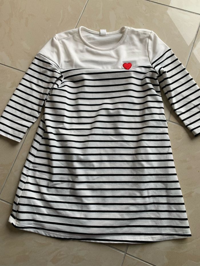 Robe rayée