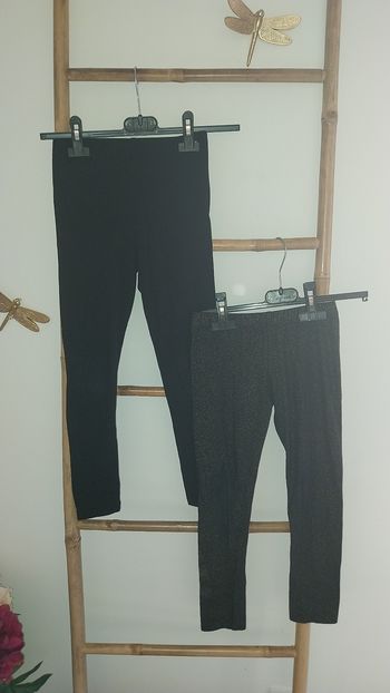 Duo/ Lot/ Pack de 2 leggings fille 8 ans Très bon état