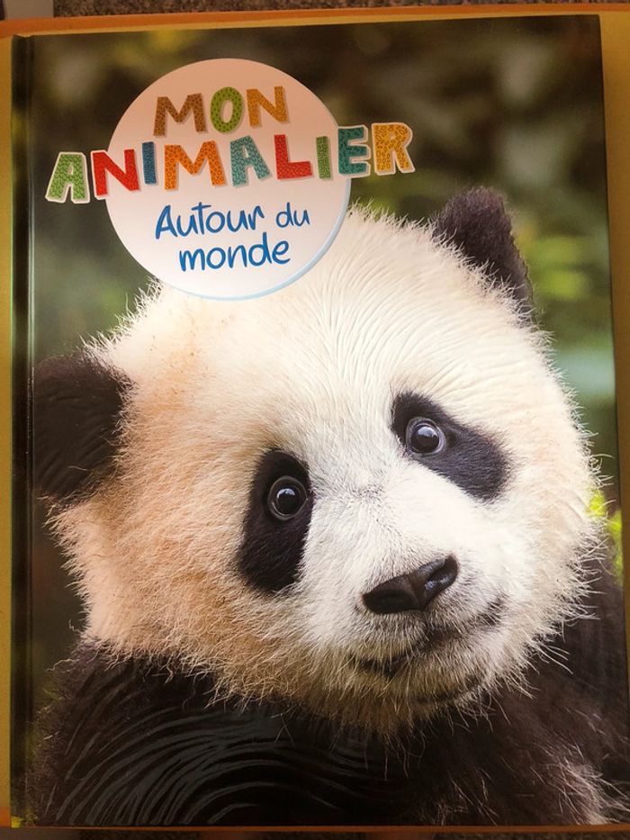 Livre mon animalier autour du monde