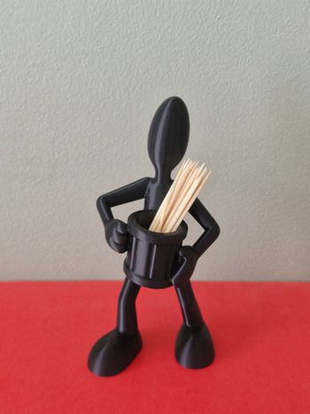 Rangement/support pour cure-dents