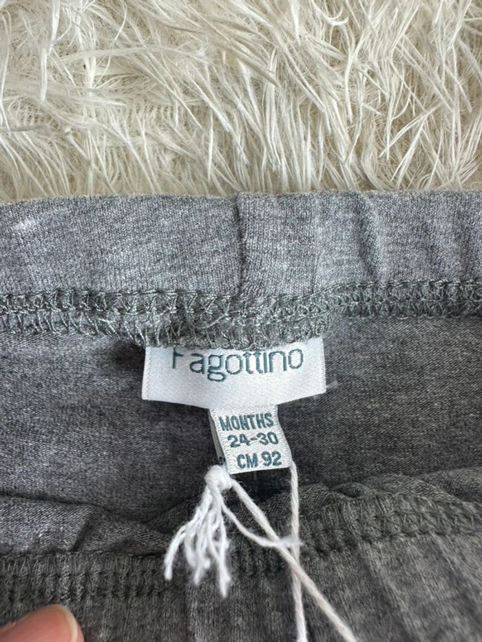 Legging gris Fagottino taille 24-30 mois - photo numéro 3