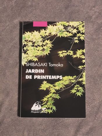 Jardin de printemps Tomoka Shibasaki, Patrick Honnoré (Traduction)
