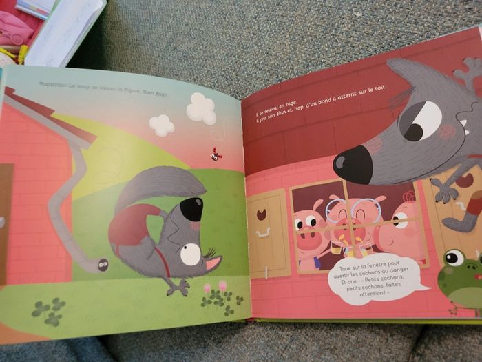 Livre les 3 petits cochons - photo numéro 6